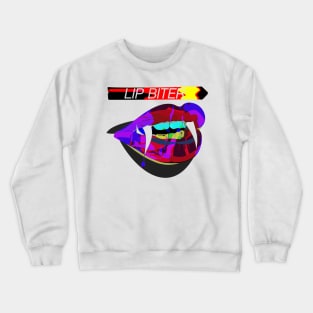 Lip Biter Crewneck Sweatshirt